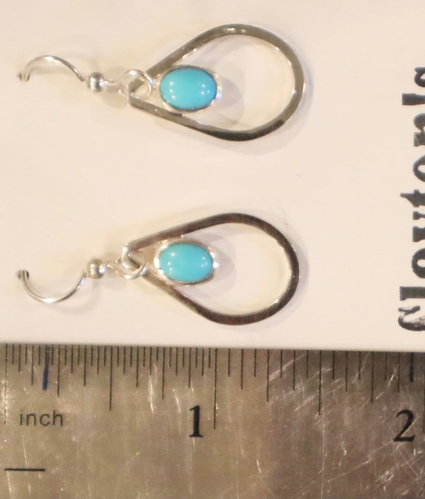 "Iris" Sterling Silver Earrings with Set Stones