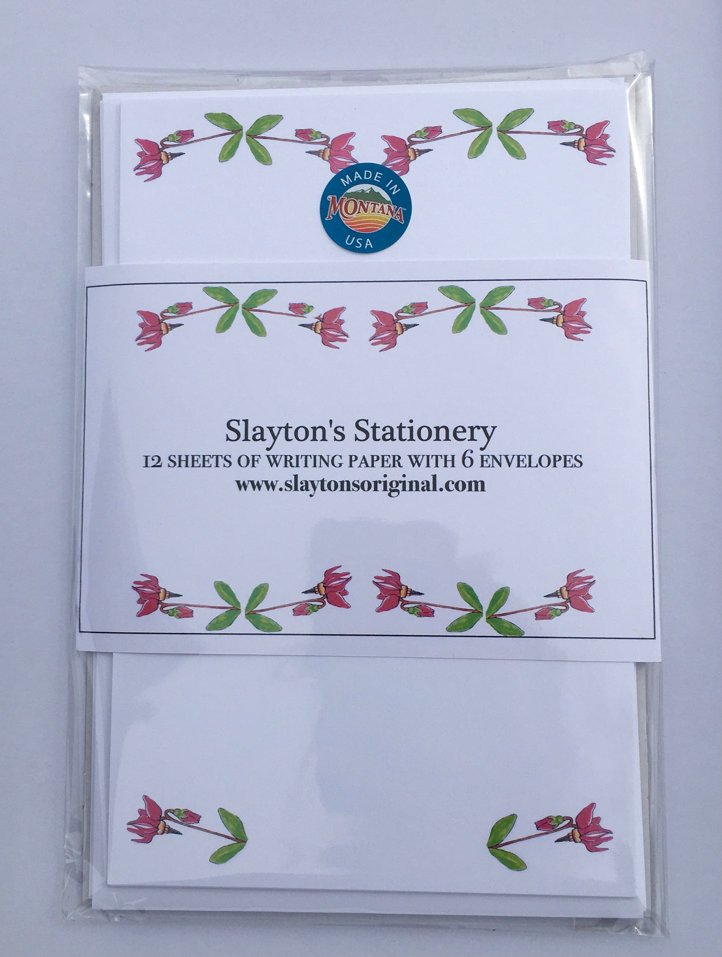 12 Sheet Stationery Set
